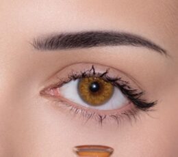 Pumpkin Brown Contact Lenses